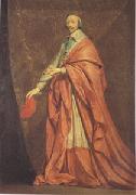 Philippe de Champaigne Cardinal Richelieu (mk05) oil on canvas
